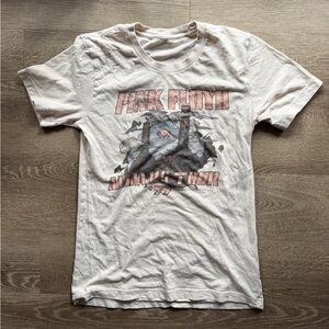 Cream Pink Floyd Animals Tour '77 tee